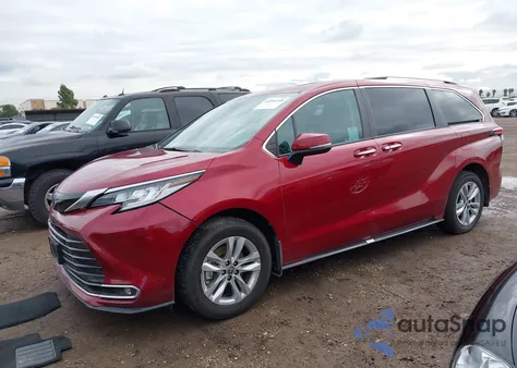 2023 Toyota Sienna Limited из США, поврежденный, VIN 5TDZSKFC0PS091650